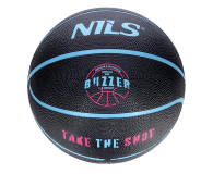 Nils Piłka do koszykówki Buzzer NPK251 rozm. 5 Czarna - 1271040 - zdjęcie 1